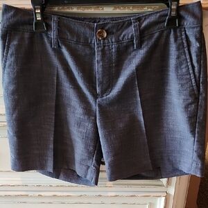 Women's Cremieux Charcoal Flat Front Shorts -Size 6